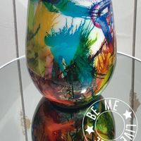 Splatter Inks: This method creates the random colors in motion. Rainbow or specify colors.