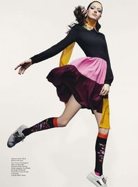 visual optimism; fashion editorials, shows, campaigns & more!: rich mix: josephine van delden by robbie fimmano for vogue australia january 2015
