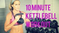 10 Minute Kettlebell Workout for an efficient Total Body Workout - YouTube