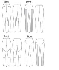 Im tired of leggings that don't fit right. I wanna make my own!
