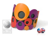 More Gorgeous Contemporary Polymer Clay Jewelry Tutorials by Bettina Welker - The Beading Gem's Journal