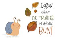 Darum werden die Blätter im Herbst bunt. Eine Lerngeschichte mit Ausmalbild "Blätter" für Kinder im Kindergarten und Kita. Ein Freebie.