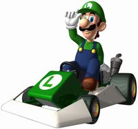 Mario Kart DS is the first DS installment of Mario Kart for the Nintendo DS. It is the fifth installment in the Mario Kart game series. It was the first Mario kart game to use an online play feature. It was released in November 2005 in the United States, Europe, and Australia. In Japan, it was released in December 8, 2005. The game itself has a prototype which is the kiosk demo and the beta version of the game.