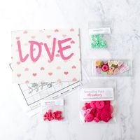on sale. Hearts and Flowers Cross Stitch and Button Box - Limited Edition – Stitched Modern