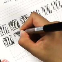 It is a way to practice your lettering skill🙂