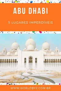 Quando as pessoas pensam nos Emirados Árabes Unidos, rapidamente se concentram apenas em Dubai. Mas a capital, Abu Dhabi, fica bem ao lado e possui uma grande variedade de atividades, distinções culturais importantes e uma arquitetura incrível.
