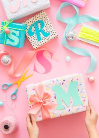 Typographic Gift Tags | Oh Happy Day!