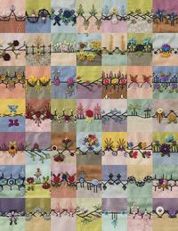You don’t have to be a master embroiderer to create beautiful crazy-quilt seams! With 480 seam designs from Kathy Seaman Shaw to inspire your creativity, you’ll learn to stitch with uniform spacing for a professional appearance. Line everything up perfectly with five pages of full-size embroidery stitch templates and dozens of step-by-step hand embroidery illustrations. Then dress up embroidered seams with sparkly beads, buttons, sequins, and silk ribbon embellishments for endless creative ...