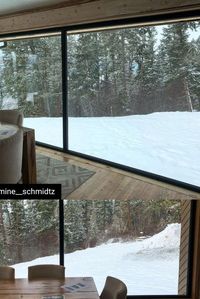From our Project Consultant Jasmine at our Kelowna Showroom - Westeck full finish black, 16’x7’ Rev XL window in a beautiful hillside home overlooking Shuswap Lake. 》》》Reposted from @jasmine__schmidtz 16’x7’ Rev XL window in full finish black. This snowy view also overlooks Shuswap Lake in the distance 😍 @westeckwindows #westeck #westeckwindows #window #oversizedwindows #fenestration #bc #salmonarm #kelownabuilder #salmonarmbc