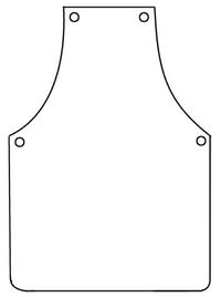 Apron template for card making !