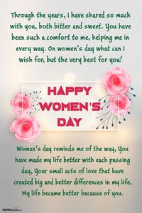 There are lots of Womens day quotes with images in this article. You can send these wishes as free online gifts to the powerful ladies in your circle.