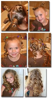 how to curl your hair naturally with bantu knots...a great tutorial for all hair types. If I had a daughter I would so do this.