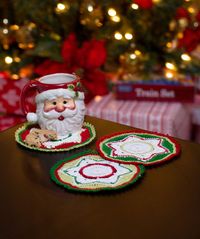 Party Doily Coasters