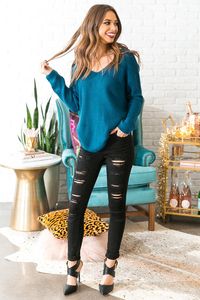 Bringing Sexy Back Sweater in Riverside-$42