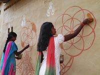 Saving Khovar and Sohrai Tribal Art | by ArtsPositive | Medium