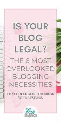 You probably don't want to read this blog post because I included the word "legal" in the title. But here's the deal: your blog cannot afford to continue to overlook business law. All it takes is some basic legal groundwork to prevent hours days weeks months or years of heartache. You probably don't want to read this blog post because I included the word "legal" in the title. But here's the deal: your blog cannot afford to continue to overlook business law. All it takes is some basic legal grou