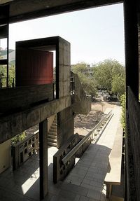 Millowners Association building. Ahmedabad India 1954. Le Corbusier