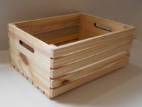 CAIXOTE DE FEIRA EM PINUS 30X26X15 no Elo7 | VAREJAO DAS ARTES E UTILIDADES EIRELI ME (1513661)