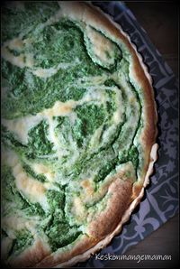 Keskonmangemaman?: Bataille Food #76 Tarte cheesecake à l'emmenthal et au cresson