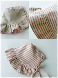 Sewing - The Abigail Baby Bonnet - #RES0082