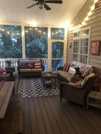 Summer Screened Porch Tour - A Southern Inspired Life
