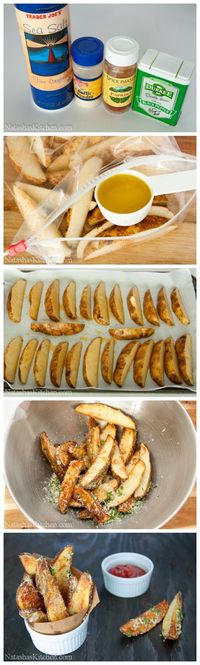 Oven Baked Potato Wedges to die for!