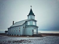 A visit to my past at the little prairie church close to the farm where I grew up and went to Vacation Bible School in the summers of my childhood. #prairie #churches #saskatchewan #lutheranchurch #smallchurch #churchesoftheworld #travelblogger