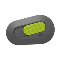 Ergonomically designed for extra safety and convenience, this auto-retractable pocket cutter features a rounded-tip ceramic blade that never rusts.