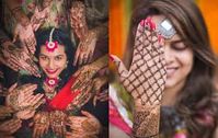 Indian weddings are all about customs and rituals, Mehndi Ceremony is one of them. It is one of the most fun-filled and glamorous pre-wedding functions. Get yourself some ideas to get mystic portraits on your mehndi!