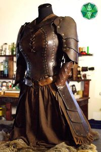 Female armor/corset Cybele full set | Etsy