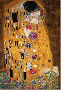 I WANT THIS IN MY HOUSE..... my favorite picture! The Kiss, c.1907 (detail)