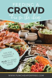 Cheap Party Food Ideas; Ideas for Feeding a Crowd - Fun Cheap Or Free