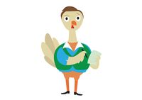 Jake Quigglemap is the leading man who stars opposite Anamazie in her first movie, The Turkey and I.