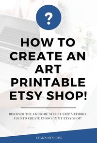 GRAB 25% OFF THE ART PRINTABLES ON ETSY COURSE HERE | Discover my awesome Art Printables On Etsy Course To Help You Grow You Art Printable Etsy Business From Scratch | Make more sales on Etsy | How To Sell On Etsy | How To Create A Successful Etsy Shop | How To Make Money | How To Make Passive Income | Selling On Etsy | Etsy Tips | Etsy Printables