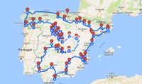 Imagina un roadtrip uniendo castillos imponentes de la península ibérica. Pasar por algunos que son una auténtica postal imperdible como el Alcázar de Segovia, y otros ilustres desconocidos pero que p