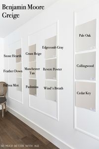 Edgecomb Gray by Benjamin Moore - My Favorite Greige Paint Color | So Much Better With Age