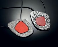 More Gorgeous Contemporary Polymer Clay Jewelry Tutorials by Bettina Welker - The Beading Gem's Journal