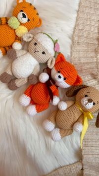 Easy crochet toy pattern