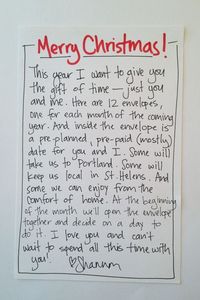 I absolutely adore this idea. I wish I had known about this the very first year that I was married as I would have used it as a wedding gift (although it would make a fabulous birthday, anniversary or Christmas gift now)!!