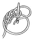 Nalbinding Socks: Methods of Construction Viking method for making socks, hats, mittens Norse socks were made using an ancient technique called nálbinding (needle-binding). Using a single large, thick needle, it was a method of knotting the yarn. Although time consuming, this approach resulted in a nearly indestructible garment. If the thread were to break or wear out, the garment would still be intact, since the thread was everywhere knotted to neighboring threads.
