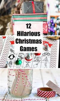 The funniest family Christmas party games you should play with your family this holiday season! The perfect way to spend time with the fam! #christmasgames #family #christmas #funny