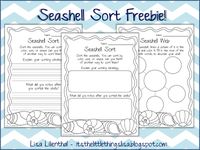 Seashell Sort (free; from It's The Little Things)