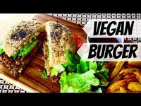 Hamburger vegan - steak haricots rouges- Lloyd lang