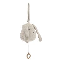 Mobile musical Lapin en laine d'agneau Konges Slojd Design Bébé