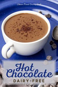 Curling up with a mug of hot chocolate during the dark, cold months is as much a tradition as gift giving or awkward family gatherings. Can dairy-free hot cocoa made with minimally processed ingredients be as creamy, delicious, and comforting as the conventional version? Yes. Absolutely, yes. Enter Clean Food Dirty Girl's Dairy-free Hot Chocolate.