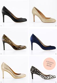 classic wardrobe pieces: heels