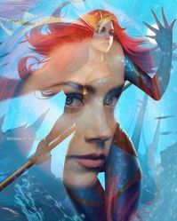 Time Traveler on Instagram: “Aquaman edit - Mera/Amber Heard”