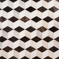 Havasar Sabbia Polished Marble Mosaic | Tilebar.com