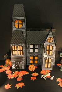 DIY maison hantée halloween gabrielle aznar copyright 11