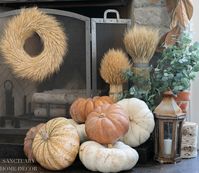Fall Fireplace Decorating Tips - Sanctuary Home Decor